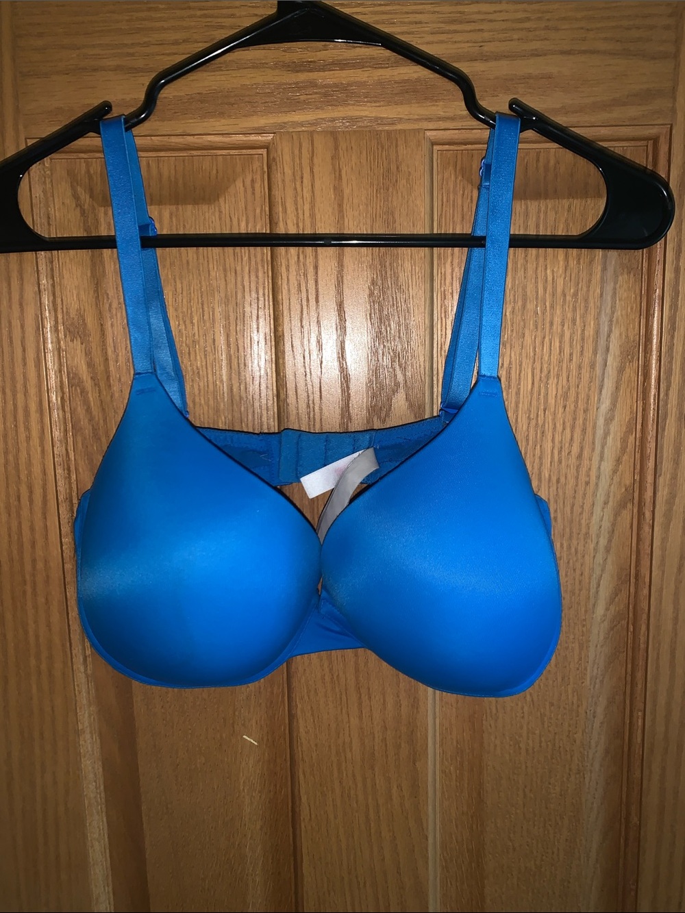PINK Victoria's Secret Smooth Molded Electric Blue T-Shirt Bra